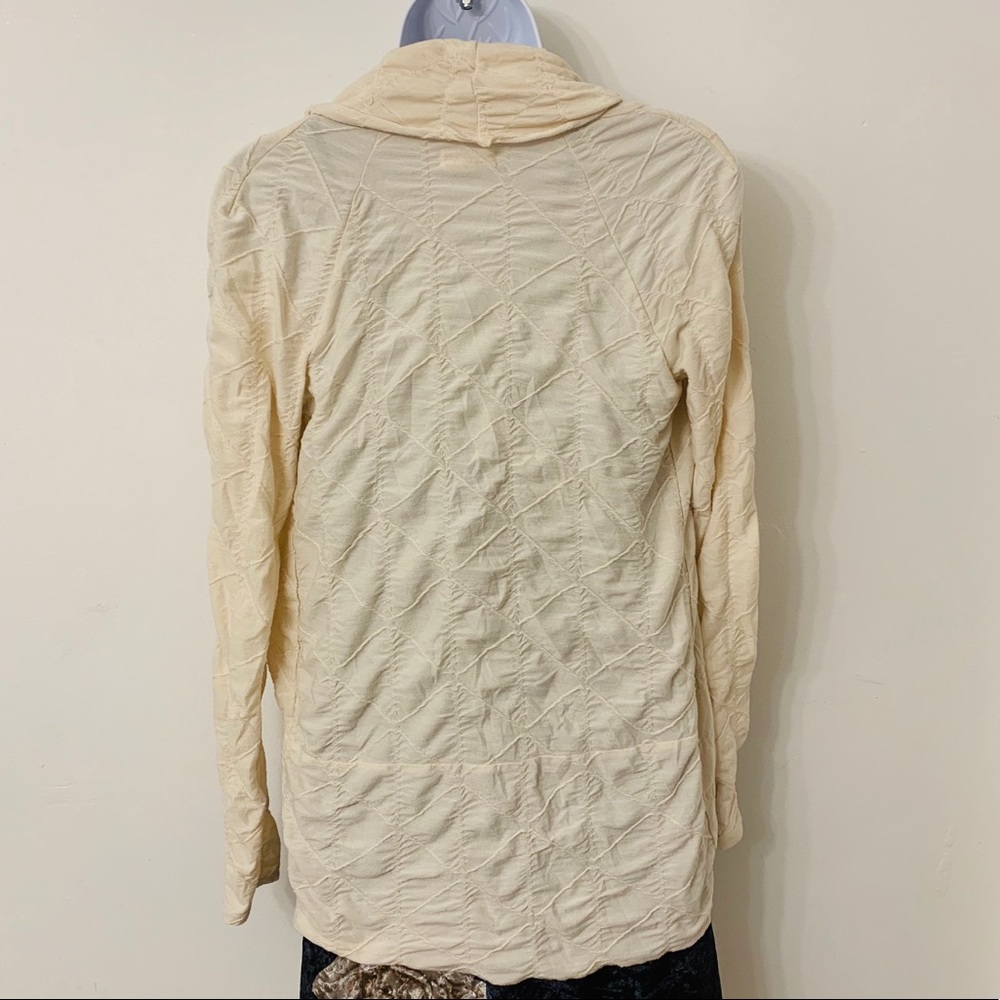 Silence + Noise Cream Color Cocoon Cardigan - size XS - Picture 7 of 8